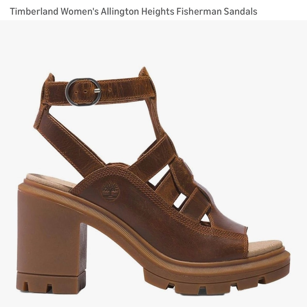 Timberland Women's Tan Heeled Sandals